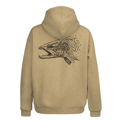 RepYourWater Recycled Saddleback Hooded Sweatshirt Medium Pr