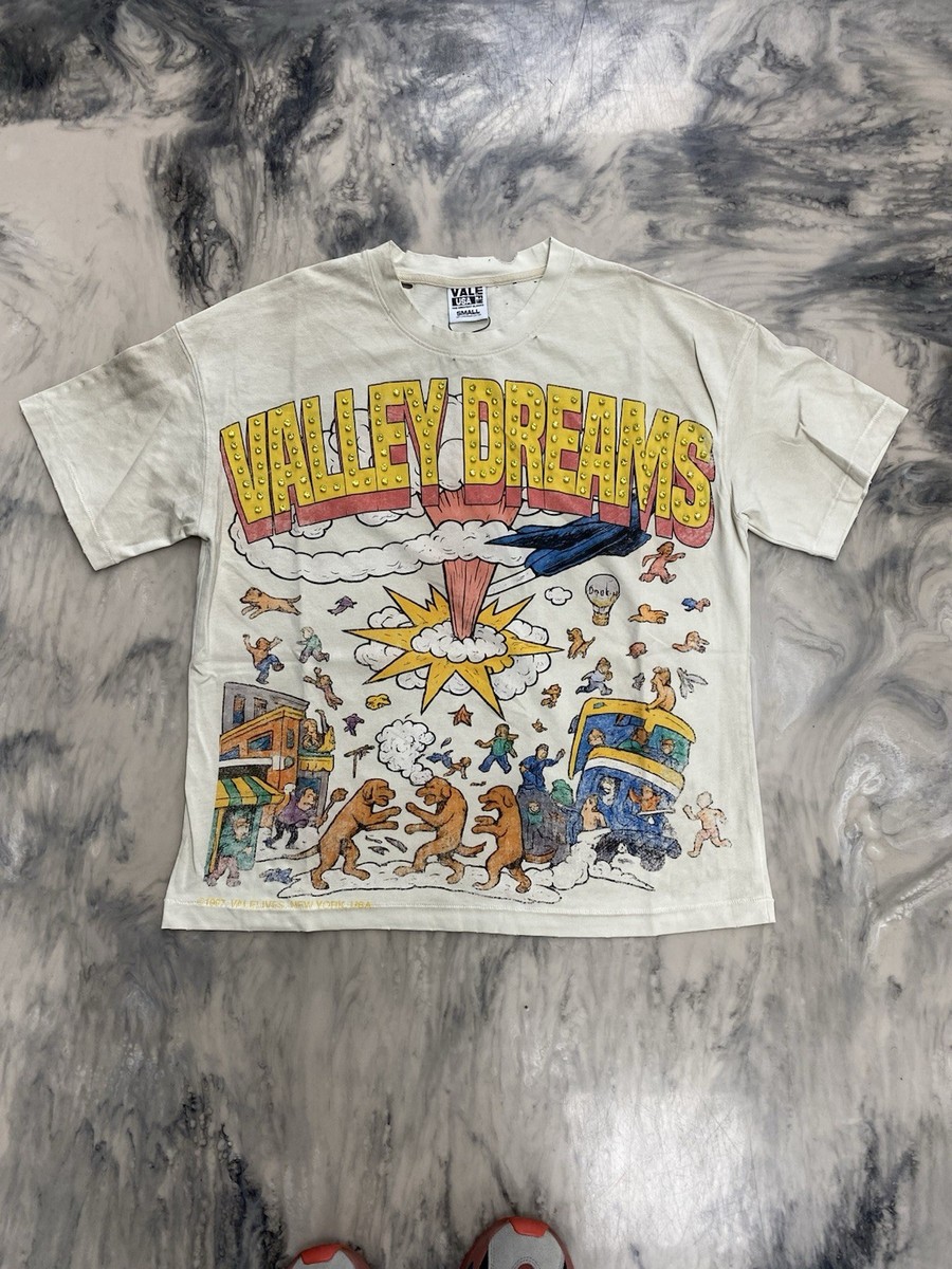 VALE FOREVER VALLEY TOUR CREAM TEE Lサイズ VALE FOREVER VALLEY TOUR CREAM TEE Lサイズ Vale Vale Forever