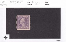 George Washington 3 Cent Stamp In Unused Us Stamps (1901-1940) for