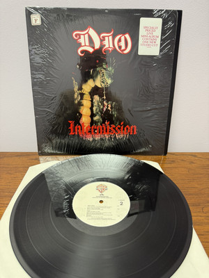 RARE Dio Intermission   Original Pressing Warner Bros vinyl record Sabbath Metal