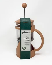 Primula Pierre Classic French Press 8-Cup – Caramel Color | NEW w/ Tags