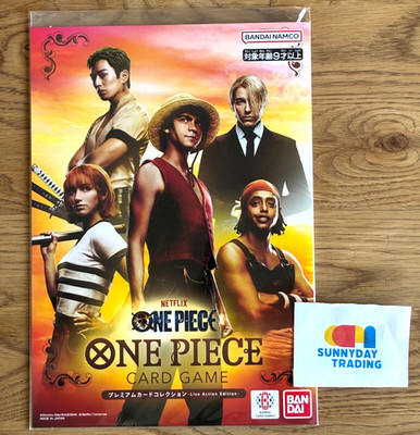 ONE PIECE Card Game Premium Card Collection Live Action Edition Netflix Japan NM