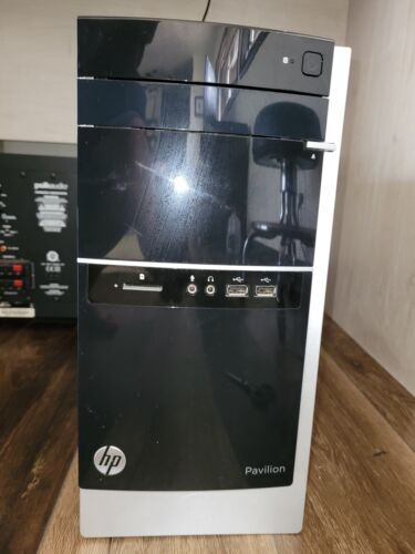 In working condition, HP Pavilion 500-467c desktop computer +AC Adapter - Picture 1 of 10