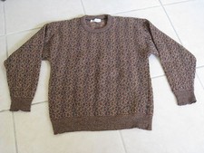 Beautiful Multi-color Pierre Cardin Crew neck Sweater- M medium