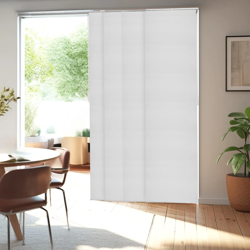 Persianas CHICOLOGY para puertas correderas de vidrio, W:46-86 x H: 0-96 pulgadas Foto 4 de 4