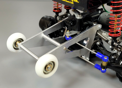 Piastra Portacorpo In Alluminio Nero Per Tamiya Bullhead E Super Clodbuster – Set Da 2 Pezzi – Aggiornamento Telaio Per Auto RC 1/10