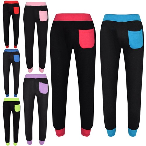 Kids Boys Girls Tracksuit Fleece Hooded Hoodie Bottom Jogging Suit Jogger 2-13Yr - Picture 4 of 100