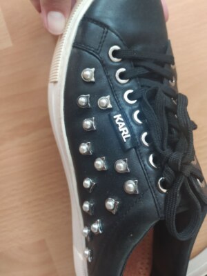 Boots Karl Lagerfeld size 40 women's black