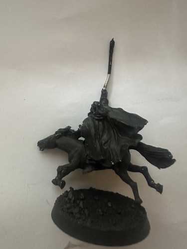 Montado Gandalf El Blanco En La Batalla De Pelennor Fields metal LOTR (B) - Imagen 2 de 2