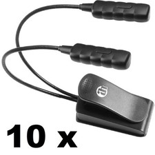 10x Ultrahelle Schwanenhals Leselampe mit 8 COB LED Flexilight Leuchte Minilight