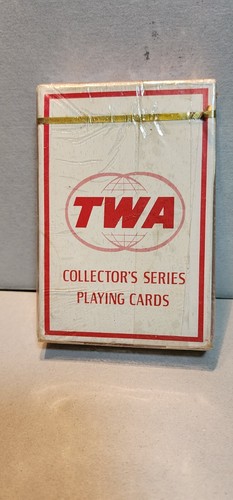 VINTAGE TRANS WORLD AIRLINES "1950 ERA L749 CONSTELLATION" DECK OF PLAYING CARDS - Picture 2 of 2