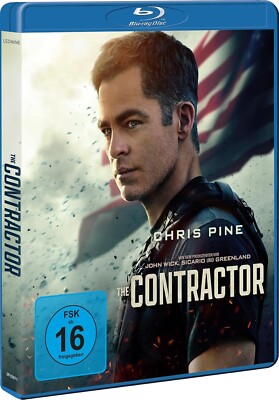 The Contractor (2022)[Blu-ray /NEU/OVP] Chris Pine, Kiefer Sutherland, Ben Foste