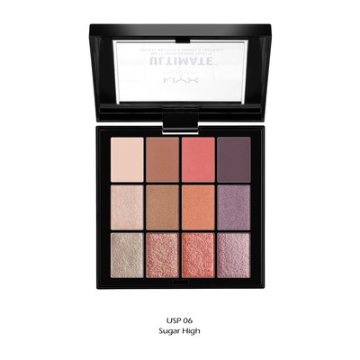 Palette Highlighter NYX Sugar Trip Squad 6 Teintes X 5g - Maquillage Professionnel - Neuf