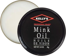 Kelly'S Mink Oil for Leather Boots (3 Oz) - Professional Grade Leather Cleaner &