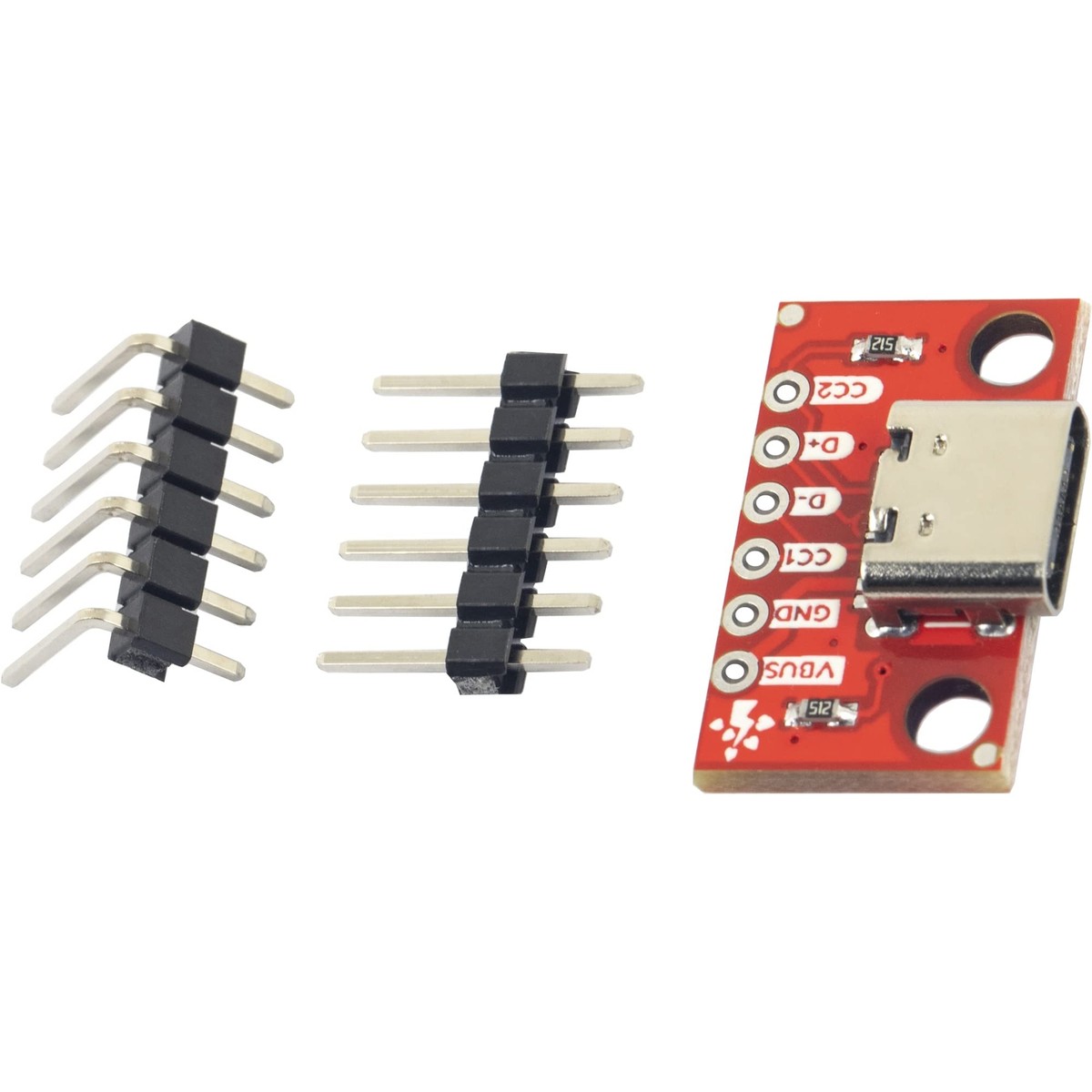 Usb-c Breakout Board USB C Circuit Board Female Breakout PCB With Right ...