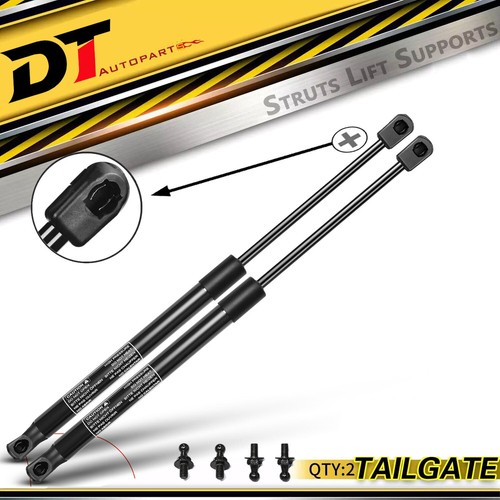 BOXI Rear Tailgate Lift Supports For Honda Element 2003-2011 – Pair, 22.83" Extended, Stainless Steel