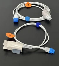 GE Cardiocap/5 Bundle - SpO2 Adapter, Short Spo2 - Same Day Shipping