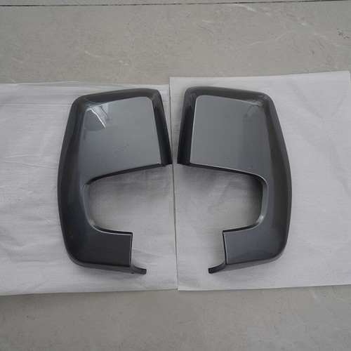 Gray Rearview Mirror Cover Cap Housing For Ford Transit Custom 2012-2023 PAIR . - Picture 9 of 10