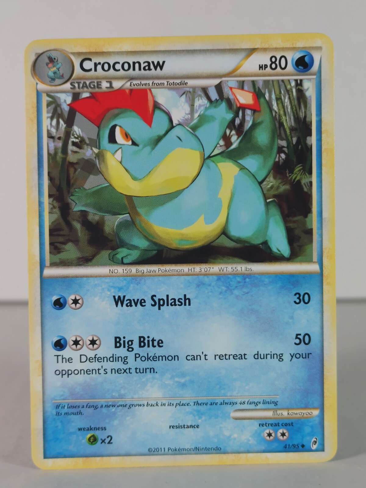 Croconaw - Call of Legends - 41/95 - singles - Pokemon TCG - U