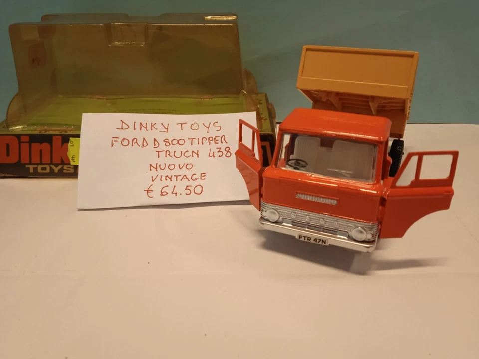 Camion Ford D Scotipper N 438 Die Cast Metal  Dinky Toys Vintage - Immagine 3 di 3