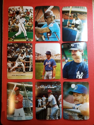 Jeu complet de 50 cartes Broder Baseball 1986 obligations RC Puckett Ripken Sandberg RARE ! - Photo 6 sur 7