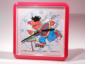 Citizen Kinder Wanduhr Sesamstrasse Ernie Kinderuhr Uhr Neu Sesamstrasse Retro Ebay