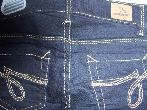 Toddler girls skinny jeans. by Jordache, size 4, only worn twice, cute. - Picture 4 of 5
