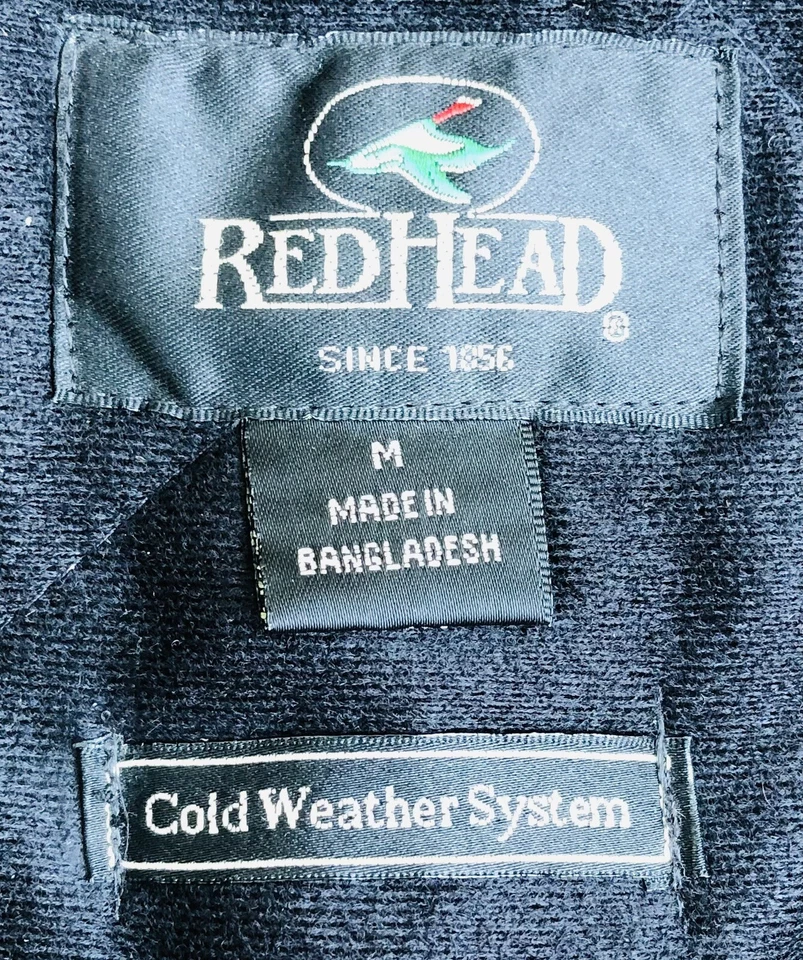 Chaqueta de Trabajo de Caza Camuflaje Camuflaje Capucha Acolchada Forrada Pelirroja Para Hombres Talla M Foto 4 de 4