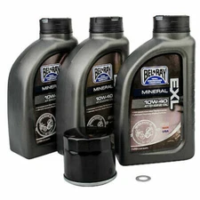 Oil Change Kit: King Quad 450/500/750AXi 07-24,Bel-Ray EXL 10W-40&Filter,
