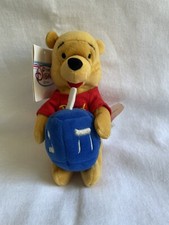 Disney Hanukkah WINNIE THE POOH Bean Bag Plush - 8  NEW RARE  RETIRED w/tags
