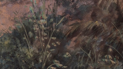 Paul B. Pascal French 1832 - 1903 Watercolor Gouache Painting Signed Dated 1895 - Picture 8 of 14