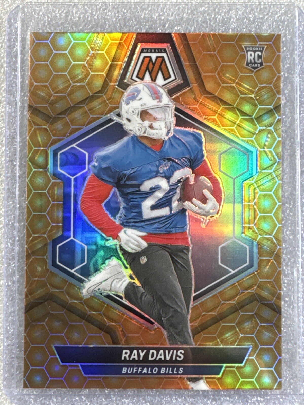 2024 Panini-Mosaic Ray Davis #387 RC Honeycomb