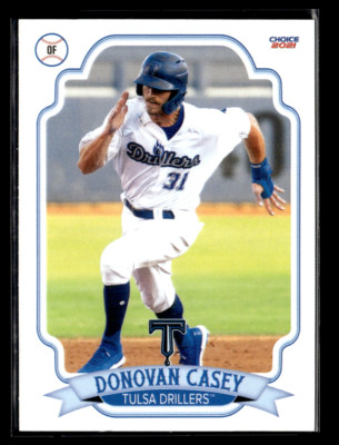 Donovan Casey 2021 Tulsa Drillers Team Set