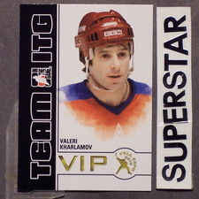 VALERI KHARLAMOV 2010-11 ITG Fall Expo Team ITG VIP #ITG43 USSR Moscow Russia