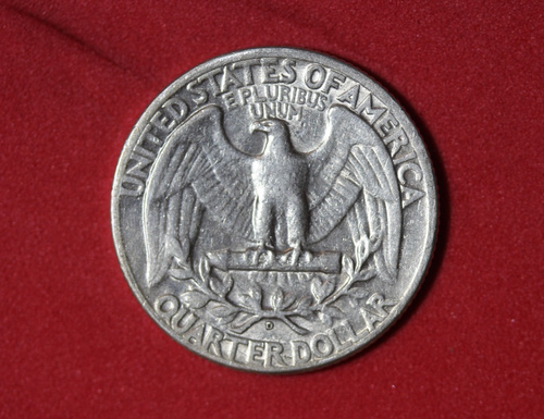 1952-D Washington Quarter Dollar #P28427 - Picture 2 of 2