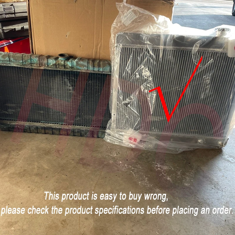 Radiador de 3 filas para Buick Skylark Electra LeSabre Wildcat Special V8 1960-1963 Foto 3 de 4