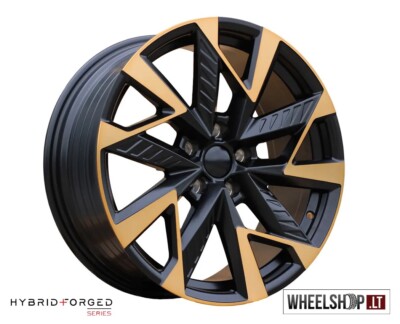 Cupra R18 5x112 Alloy Wheels 4x 18 zoll 8J Black & Copper Felgen VW Seat Skoda
