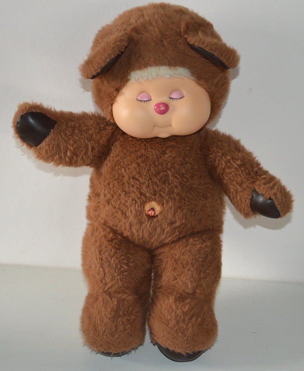 Peluche KIKI LE VRAI AJENA COCCINELLE JAUNE - Collection