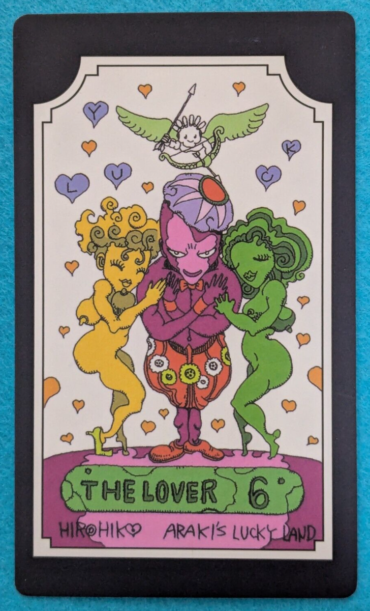 THE LOVER 6 JOJO's Bizarre Adventure Stardust Crusaders Tarot Card