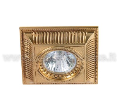 SQUARE RECESSED SPOTLIGHT CAST CLASSIC DECOR IN DIFFERENT COLORS