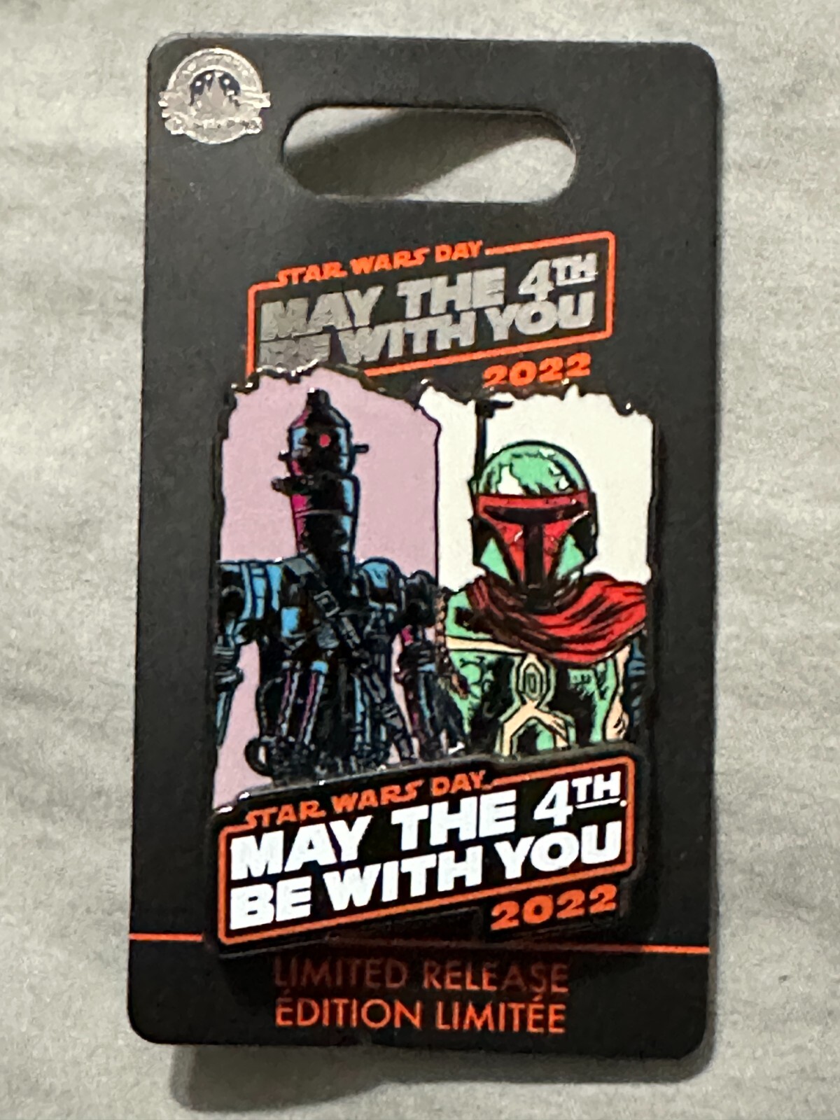 Disney Star Wars May the 4th Be With You - 2022 BOUNTY HUNTERS BOBA & IG-88