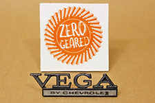 1971-1975 Chevy Chevrolet VEGA Script Metal Emblem Badge Part # 9614435