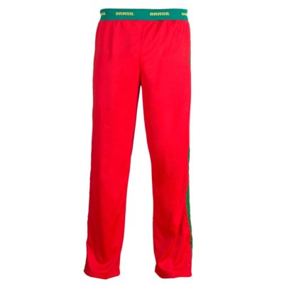 Unisex Rot Brasilien Capoeira Abada Kampfsport Übung Hose Active Hose
