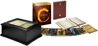 Der Hobbit Trilogie Bluray Collector Limited Edition Box Neu