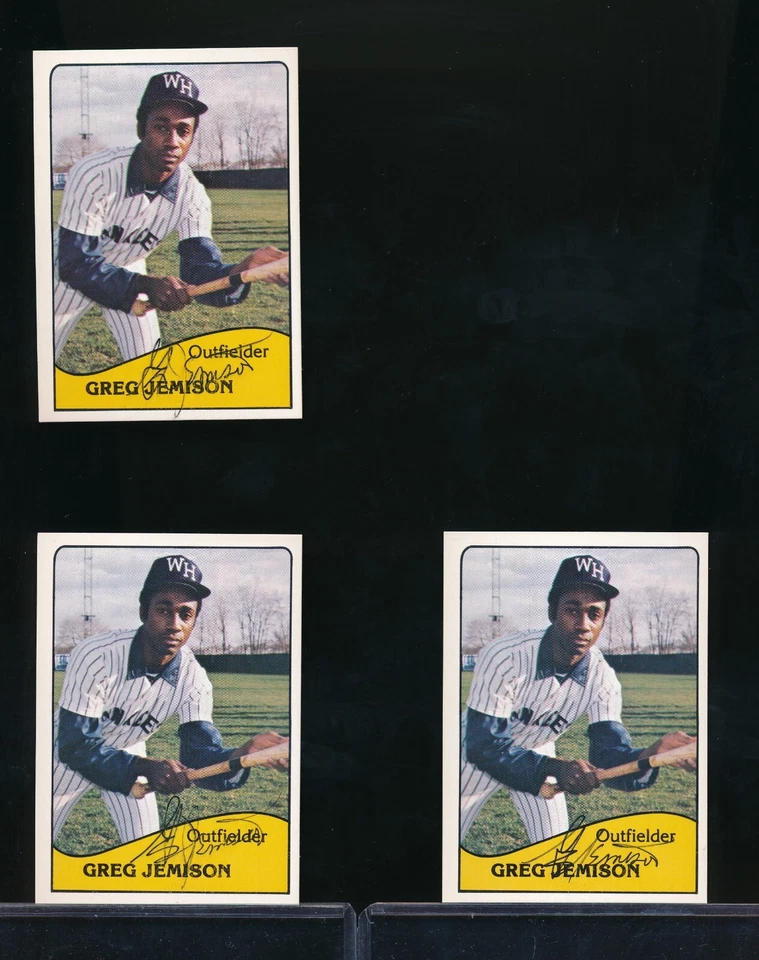 1979 TCMA West Haven Yankees Greg Jemison #15 signed auto autograph - Image 3 of 4