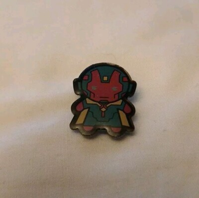 Marvel Vision Kawaii Art Collection Disney Collectible Pin Hat Lapel Souvenir Ex
