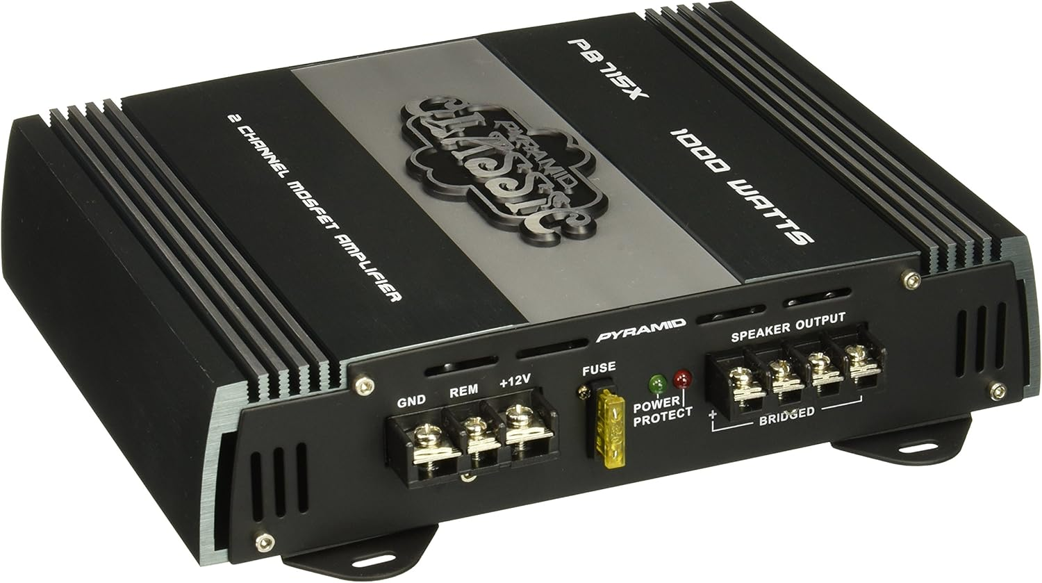 PB715X 1000 Watts 2 Channel Bridgeable Car Amplifier