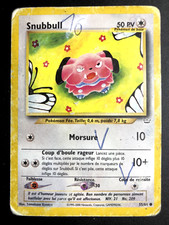 Carte Pokémon Snubbull 55/64 Wizards Neo Revelation FR (port groupé)