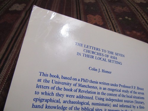 1987 Hemer THE LETTERS TO THE SEVEN CHURCHES OF ASIA New Testament Ephesus, Etc. - Picture 7 of 7