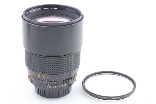 Rare! *CLA'd MINT* Minolta New MD 135mm F2 NMD MF Lens MC/MD Mount From JAPAN - Picture 2 of 8